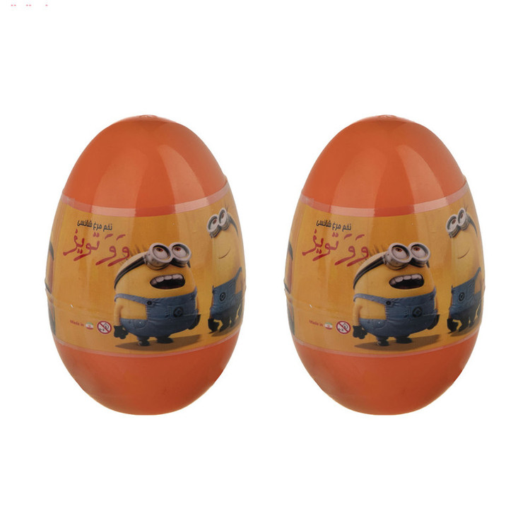 تخم مرغ شانسی وو تویز طرح تخم مرغی مدل مینیون مجموعه 2 عددی