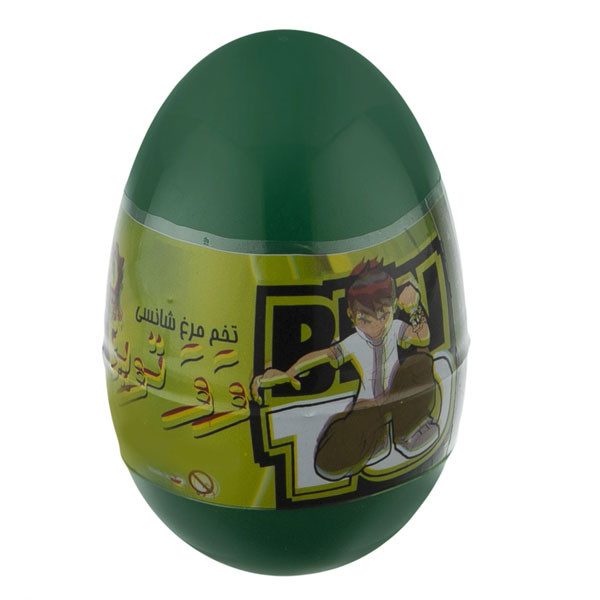 تخم مرغ شانسی وو تویز طرح تخم مرغی مدل اسپایدرمن - بن تن مجموعه 2 عددی